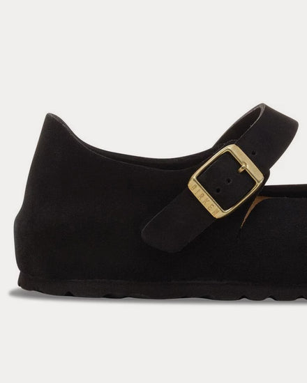 Birkenstock Mantova Suede Black Ballet Flats - 4