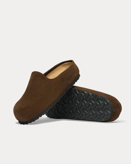 Birkenstock Amsterdam Wrapped Suede Carafe Clogs - 4