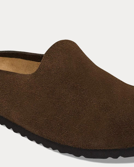 Birkenstock Amsterdam Wrapped Suede Carafe Clogs - 5