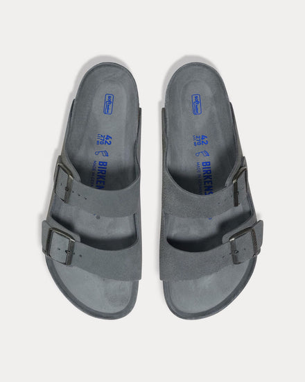 Birkenstock Arizona Soft Footbed Basalt Gray Tonal Sandals - 2
