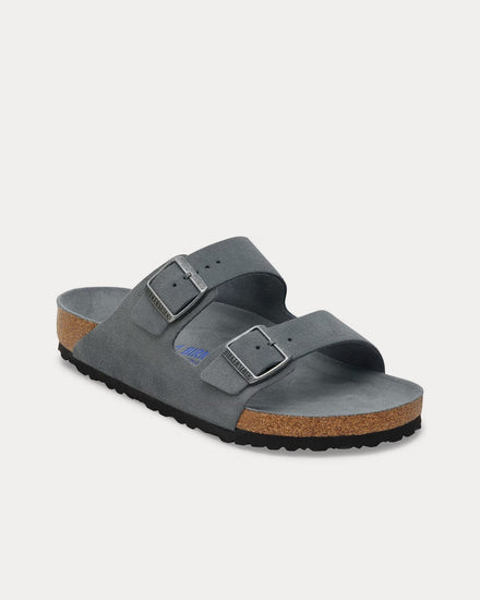 Birkenstock Arizona Soft Footbed Basalt Gray Tonal Sandals - 3