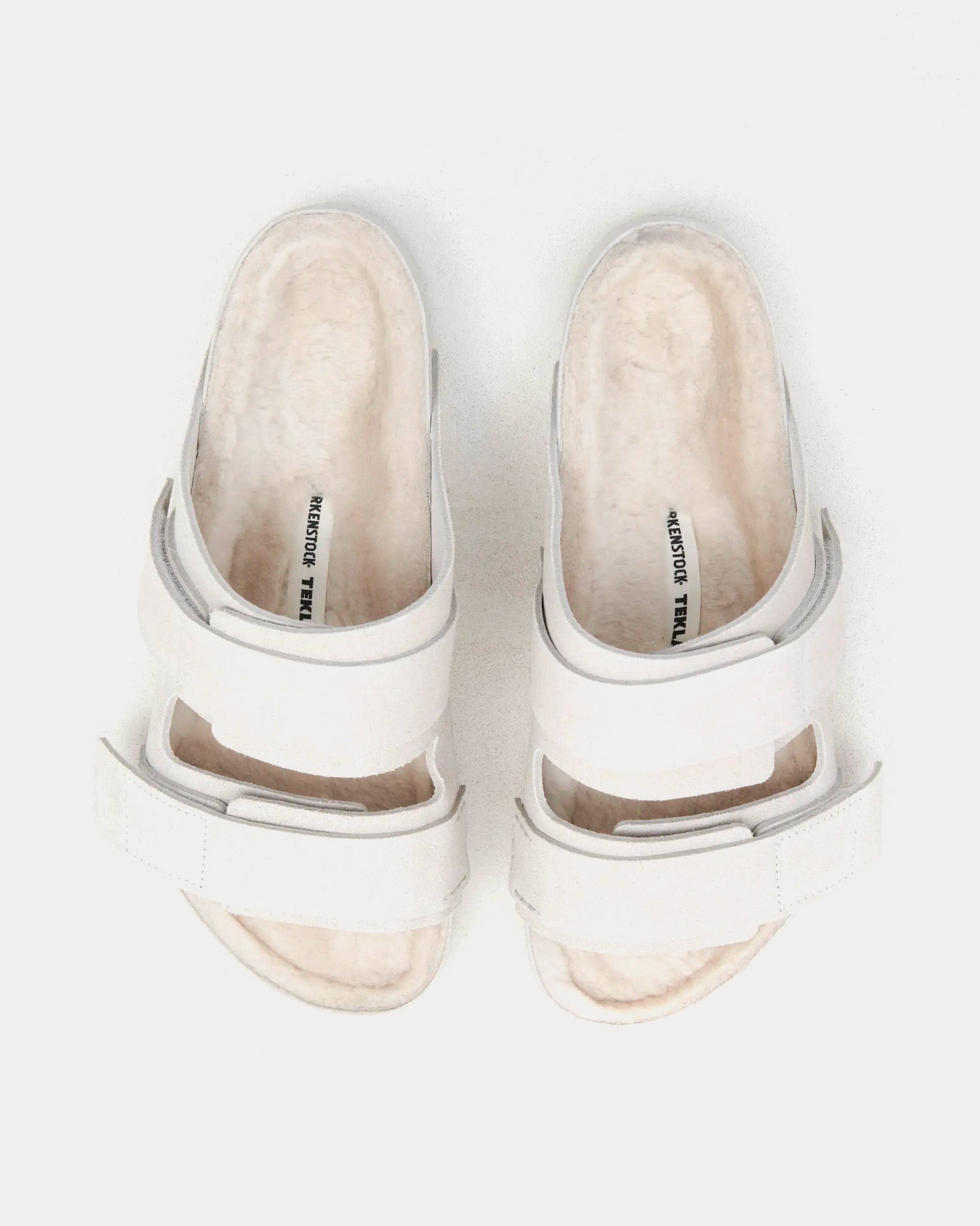 Birkenstock x Tekla - Uji Shearling Powder Sandals