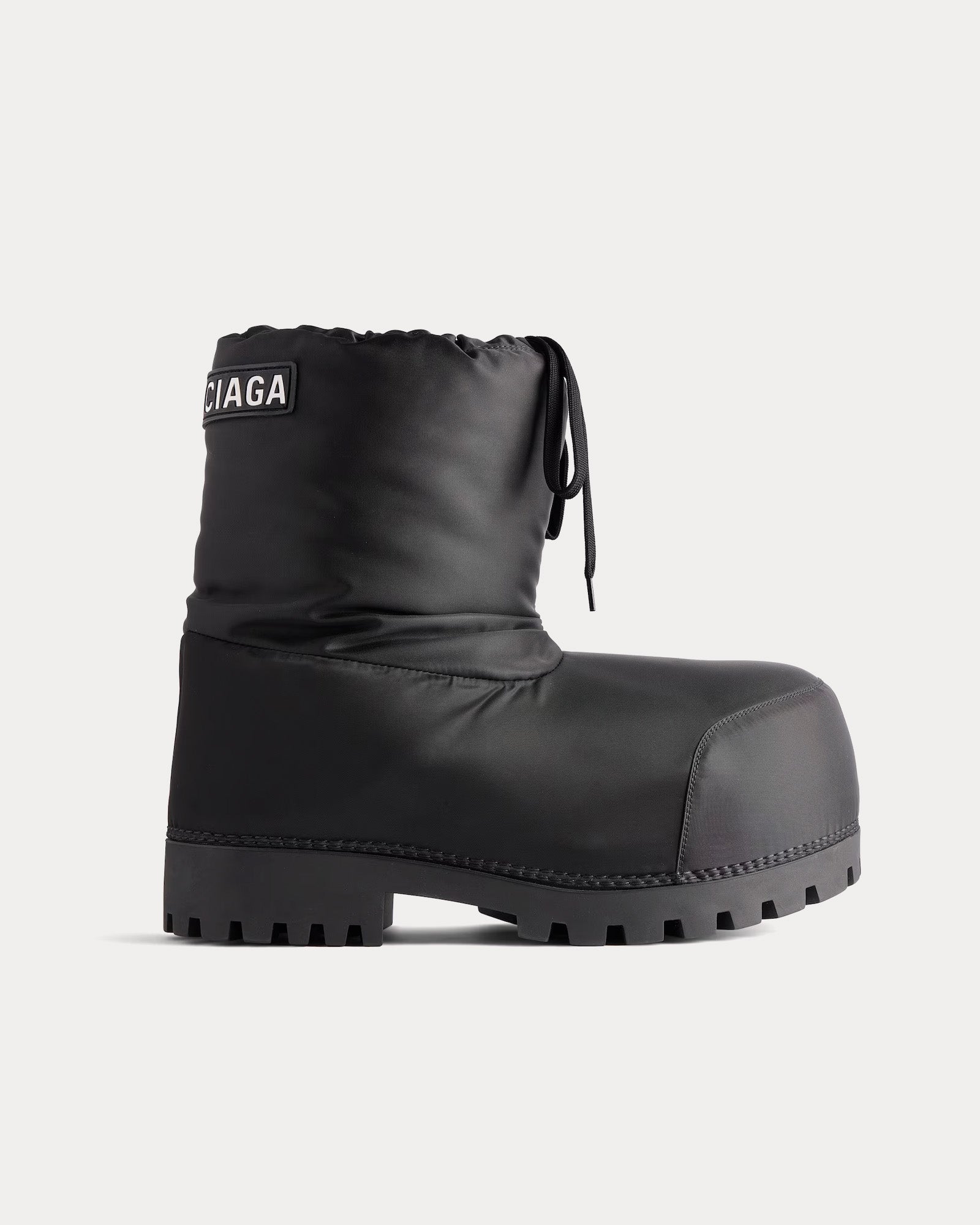 Balenciaga Men's Alaska Nylon Black Boots