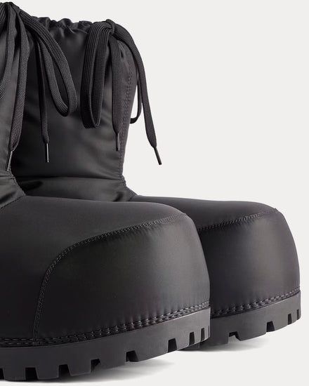Balenciaga Alaska Nylon Black Boots - 5