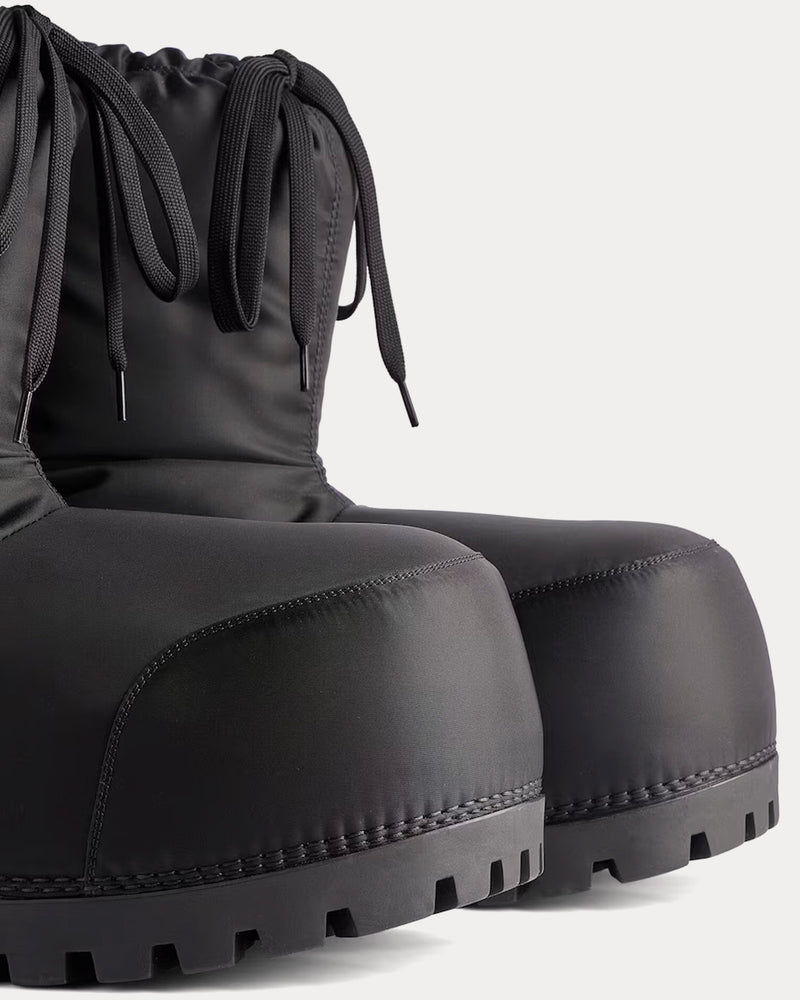 Balenciaga Alaska Nylon Black Boots - 5