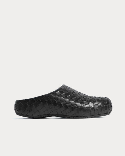 Bottega Veneta Klog Black Mules - 1