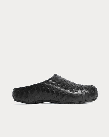 Bottega Veneta Klog Black Mules