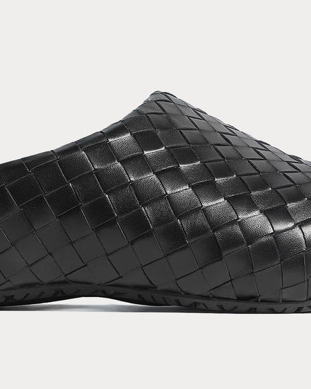 Bottega Veneta Klog Black Mules - 4