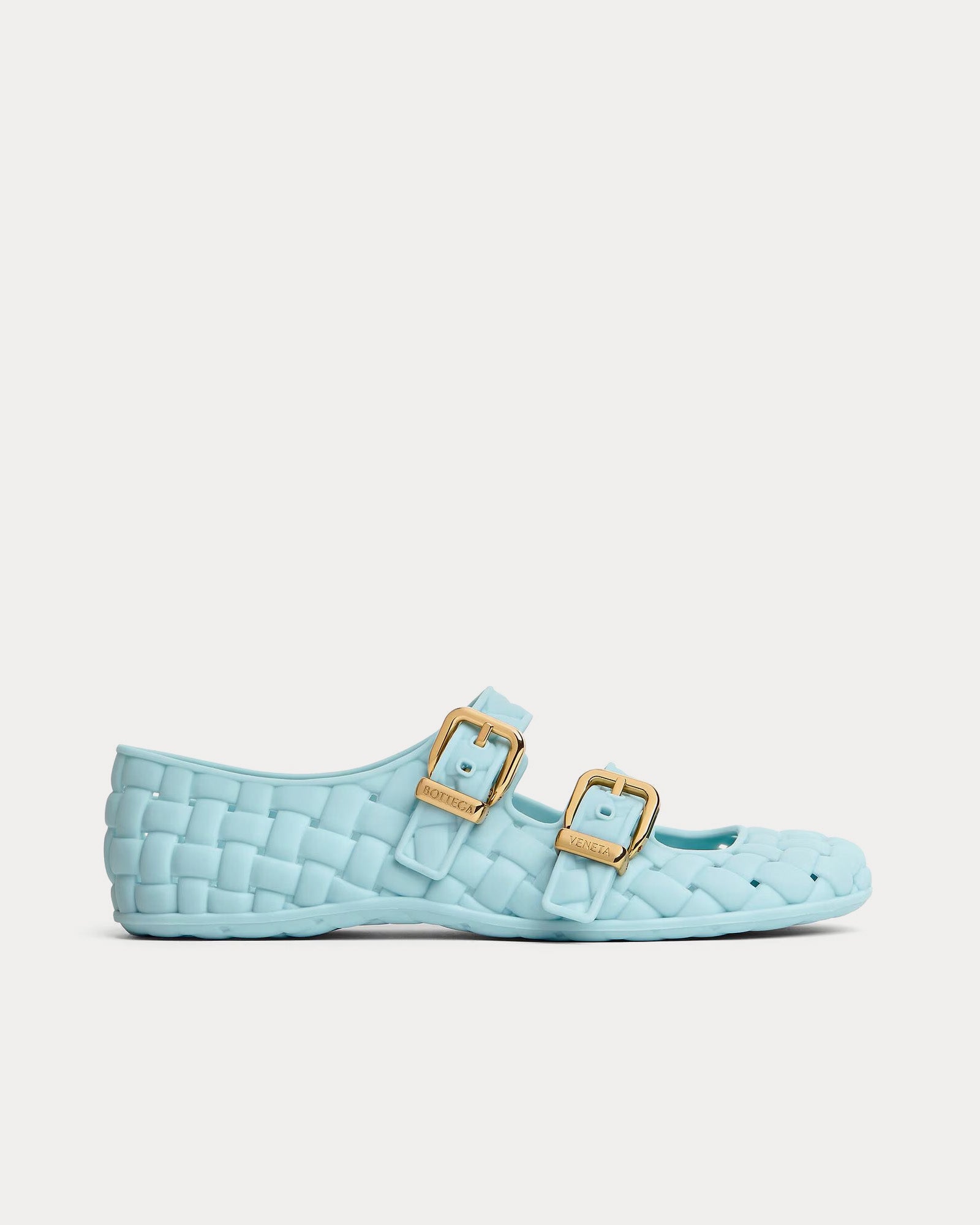 Bottega Veneta Women's Amy Mary-Jane Ballerina Zenith Slip Ons