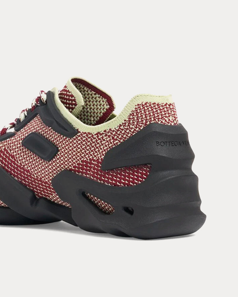 C　Bottega Sneakers Bottega Veneta Men's Flex Technical Knit Lemon Washed / Cherry