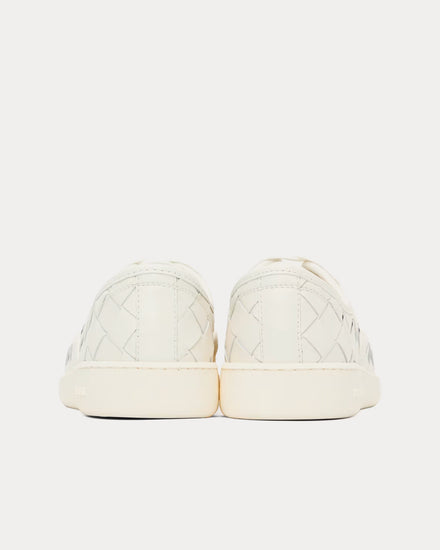 Bottega Veneta Sawyer Intrecciato White Low Top Sneakers - 3