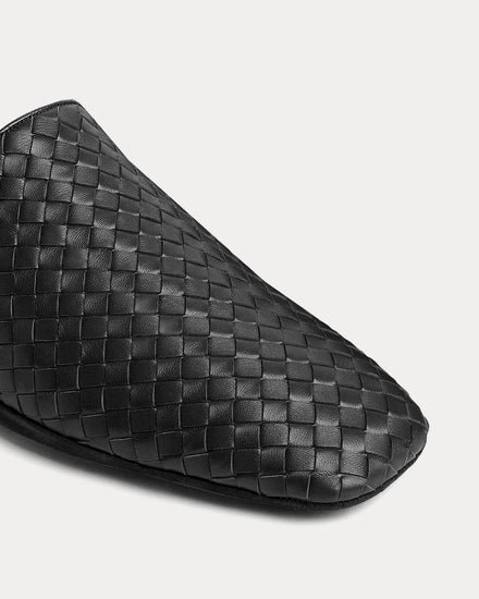 Bottega Veneta Palazzo Black Slippers - 5