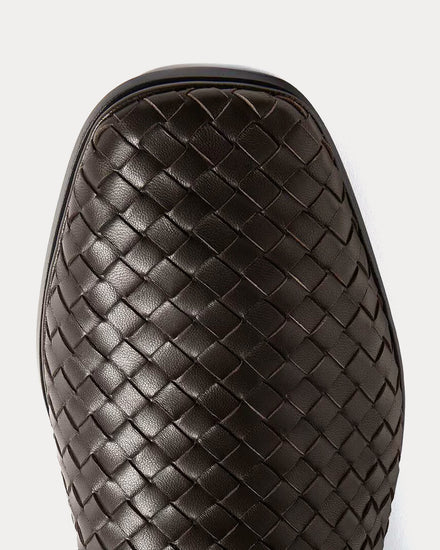 Bottega Veneta Palazzo Espresso Slippers - 5