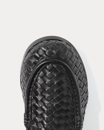 Bottega Veneta Silenzio Black Loafers - 5
