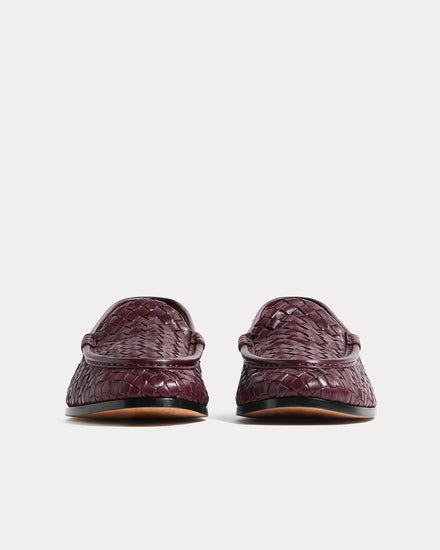 Bottega Veneta Silenzio Deep Mahogany Loafers - 3