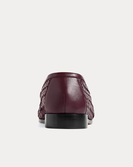 Bottega Veneta Silenzio Deep Mahogany Loafers - 4