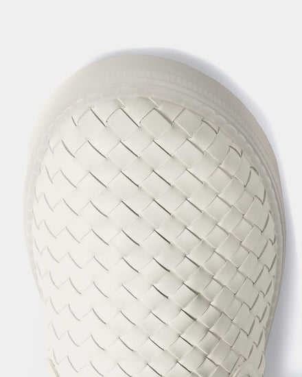 Bottega Veneta Serena Alabaster Slip On Sneakers - 5