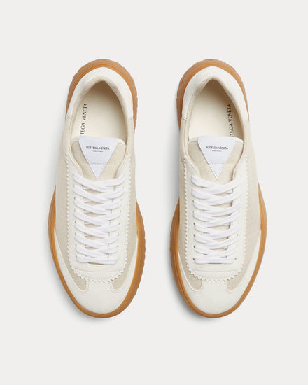 Bottega Veneta Apollo White / Rubber Band Low Top Sneakers - 2