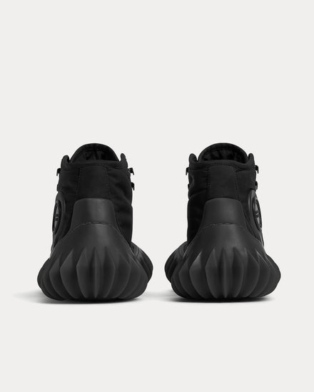 Bottega Veneta Denver Black High Top Sneakers - 4