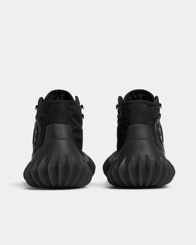 Bottega Veneta Denver Black High Top Sneakers - 4