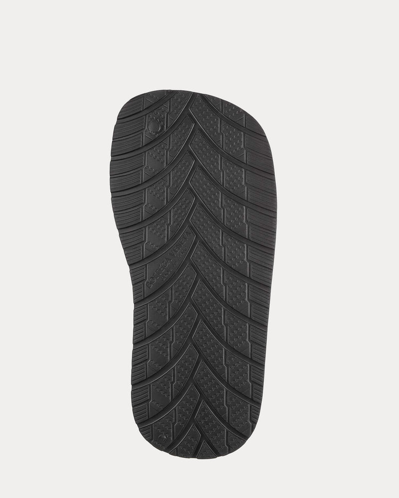 Bottega Veneta Men's Flintstone Black Mules