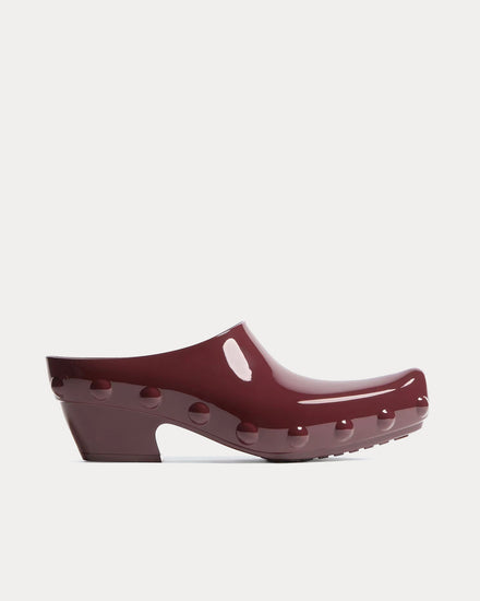 Bottega Veneta Gondola Deep Mahogany Clogs - 1