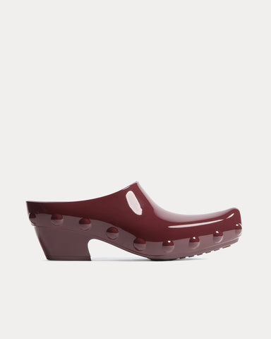 Bottega Veneta Gondola Deep Mahogany Clogs