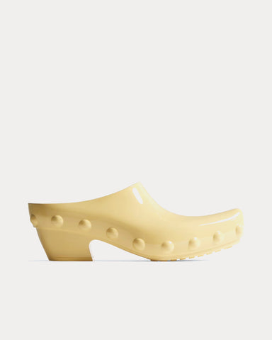 Bottega Veneta Gondola Butter Yellow Clogs