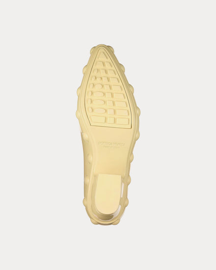 Bottega Veneta Gondola Butter Yellow Clogs - 4