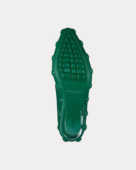 Bottega Veneta Gondola Grass Green Clogs - 4