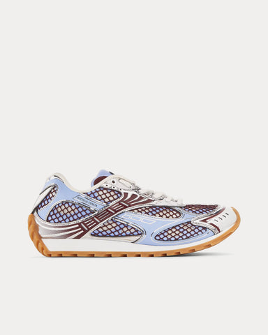 Bottega Veneta Orbit Barolo / Blue Bell Low Top Sneakers
