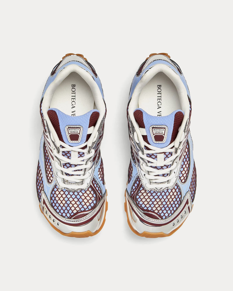 Bottega Veneta Orbit Barolo / Blue Bell Low Top Sneakers - 2