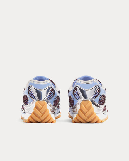 Bottega Veneta Orbit Barolo / Blue Bell Low Top Sneakers - 3