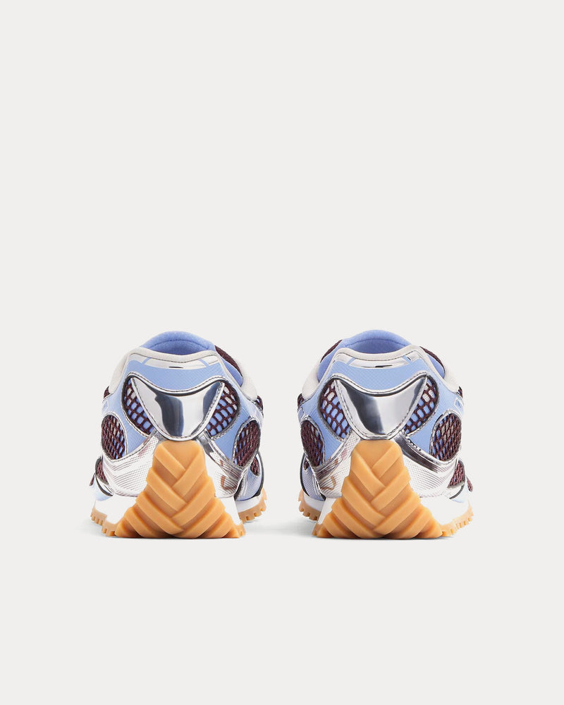 Bottega Veneta Orbit Barolo / Blue Bell Low Top Sneakers - 3