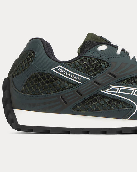 Bottega Veneta Orbit Dark Green Low Top Sneakers - 4