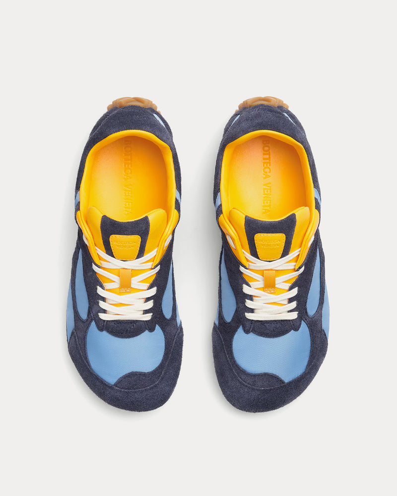 Bottega Veneta Orbit Flash Abyss / Ice / Egg Yolk Low Top Sneakers - 2