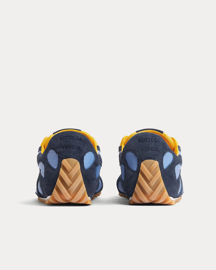 Bottega Veneta Orbit Flash Abyss / Ice / Egg Yolk Low Top Sneakers - 3