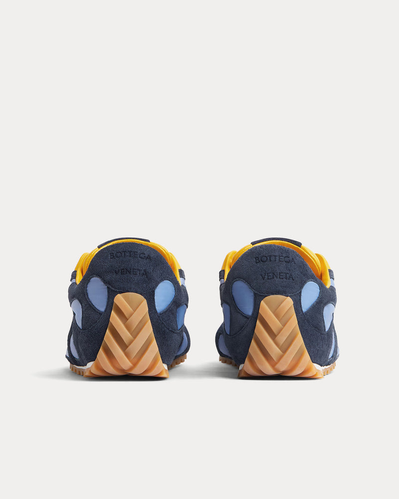 Bottega Veneta Orbit Flash Abyss / Ice / Egg Yolk Low Top Sneakers - 3