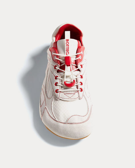 Bottega Veneta Orbit Flash Alabaster / Cardinal Low Top Sneakers - 2