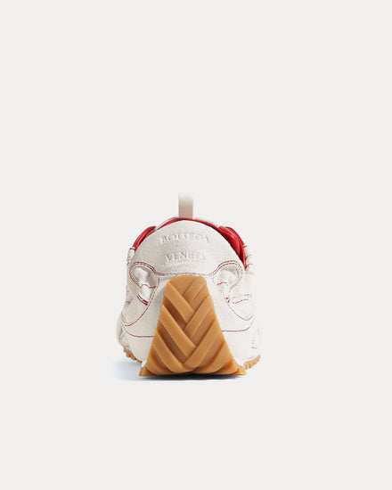 Bottega Veneta Orbit Flash Alabaster / Cardinal Low Top Sneakers - 4