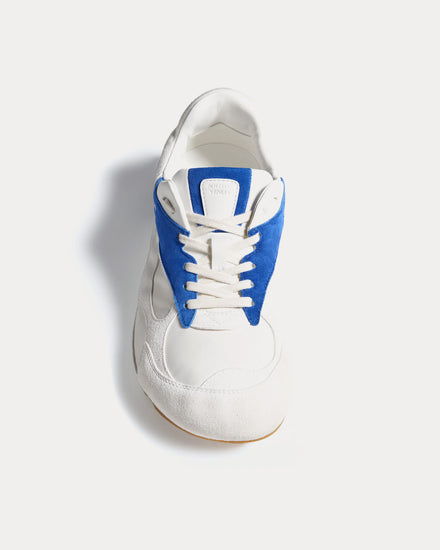 Bottega Veneta Orbit Flash Alabaster / Cookie Blue Low Top Sneakers - 2
