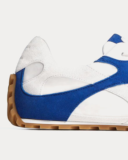 Bottega Veneta Orbit Flash Alabaster / Cookie Blue Low Top Sneakers - 5