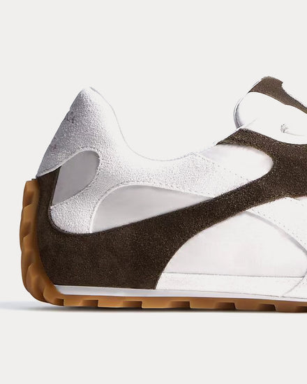 Bottega Veneta Orbit Flash Alabaster / Espresso Low Top Sneakers - 5