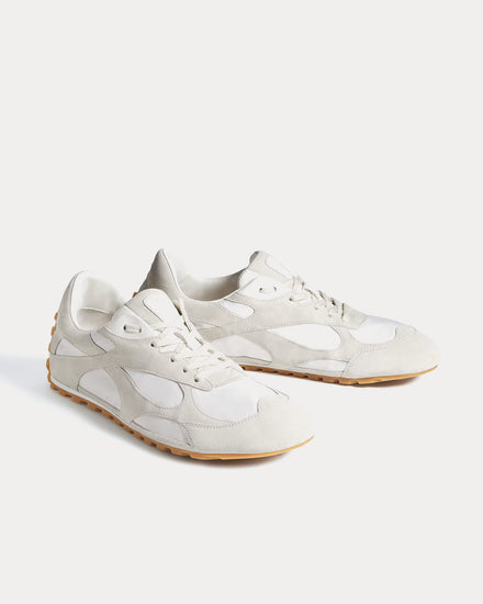 Bottega Veneta Orbit Flash Alabaster / Optic White Low Top Sneakers - 3