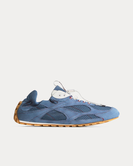 Bottega Veneta Orbit Flash Blu Venezia Low Top Sneakers - 1