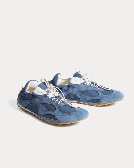 Bottega Veneta Orbit Flash Blu Venezia Low Top Sneakers - 3