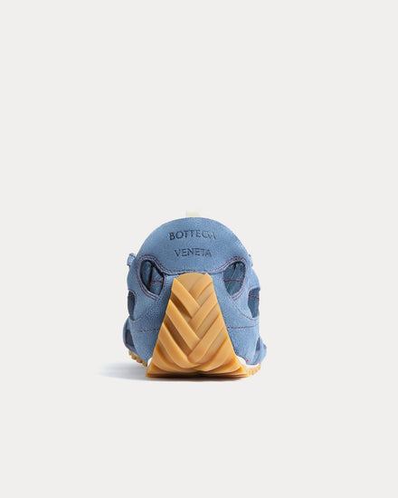 Bottega Veneta Orbit Flash Blu Venezia Low Top Sneakers - 4
