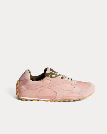 Bottega Veneta Orbit Flash Terra Pink / Olive Oil Low Top Sneakers - 3