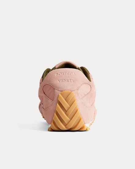 Bottega Veneta Orbit Flash Terra Pink / Olive Oil Low Top Sneakers - 4