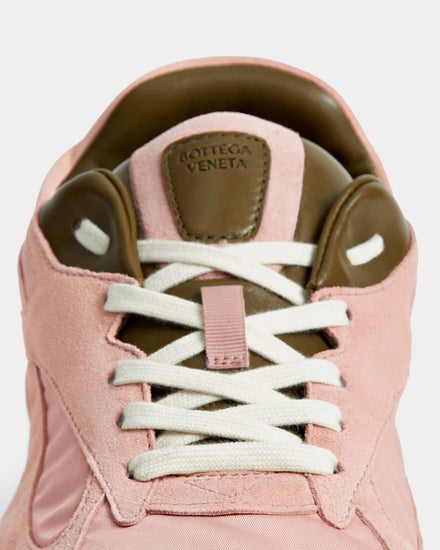 Bottega Veneta Orbit Flash Terra Pink / Olive Oil Low Top Sneakers - 5